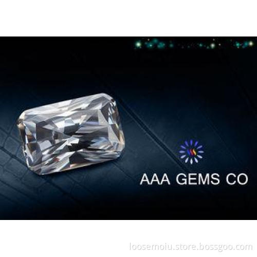 Round , Square White Radiant Moissanite 2ct Pure Carbon Dia